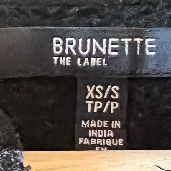 Brunette the Label Floral Embroidered Hoodie XS/S - Picture 8 of 9